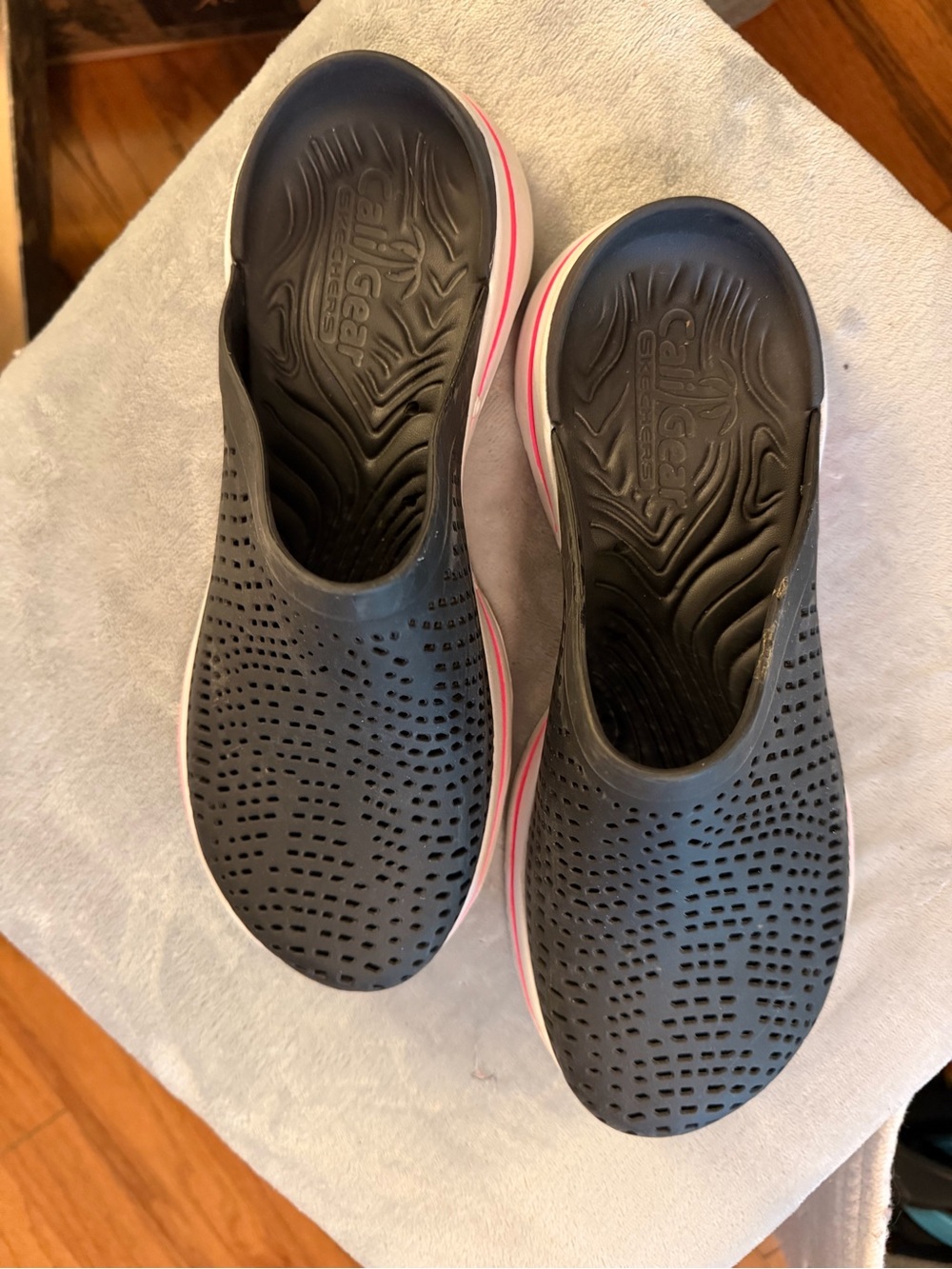 Skechers Navy blue Slip-On Comfort Clog